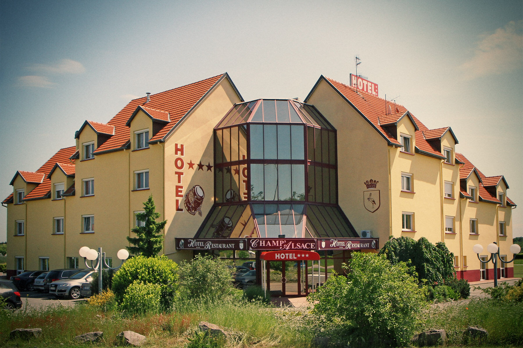 Hotel Restaurant Champ Alsace Haguenau Esterno foto